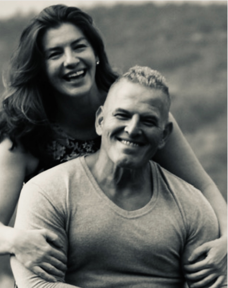 Kosta, founder of Yamas, with his wife